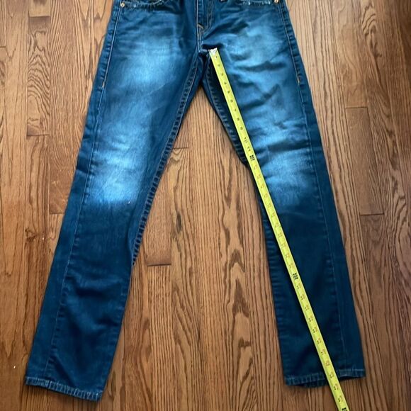 True Religion World Tour Slim Without Flaps Jeans Sz 30 - Picture 5 of 14